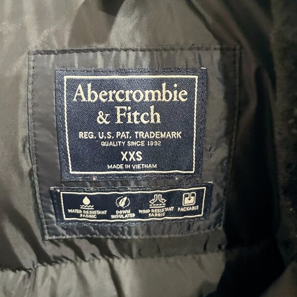 Abercrombie Down Puffer Jacket - Size XXS - Picture 4 of 4